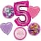 Paw Patrol Pink Birthday Age 6-Piece Foil Balloon Bouquet